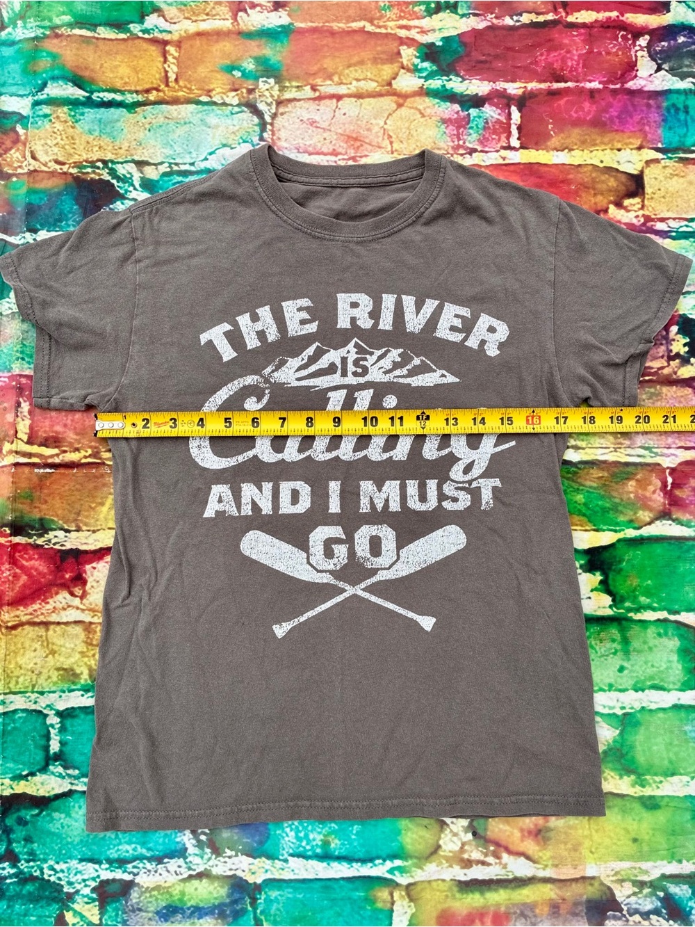 Shirt Camping River Fishing Outdoors Sports Canoeing Rafting Woods Nature